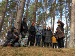 Reforesting Scotland visits the Hinterland - Fallen Acres with Kajedo