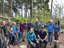 Work party in the edible garden